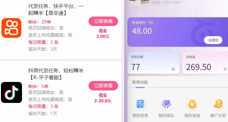 图片[3]-视频代发接单领任务发视频，几分钟搞定~（单号日入30+）-三疯小窝