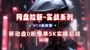 最新蓝海项目 AI图配合网盘做到一周五千收益-三疯小窝